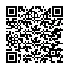 QR-Code für Telefonnummer +12077178196