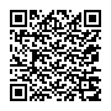 QR код за телефонен номер +12077217814