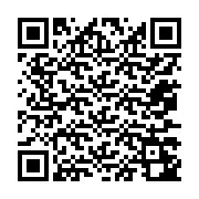 QR Code สำหรับหมายเลขโทรศัพท์ +12077242437