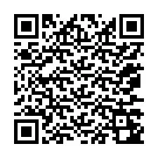 Código QR para número de teléfono +12077242438