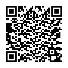 QR код за телефонен номер +12077242439