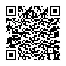 Código QR para número de teléfono +12077264344