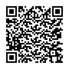 Código QR para número de telefone +12077264346