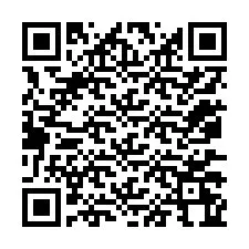 QR-koodi puhelinnumerolle +12077264349