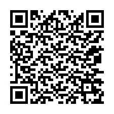 QR-код для номера телефона +12077275694