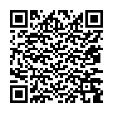 QR-Code für Telefonnummer +12077289986