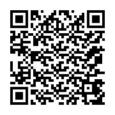 QR код за телефонен номер +12077457071