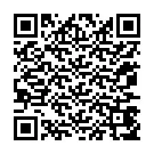 Kode QR untuk nomor Telepon +12077457090