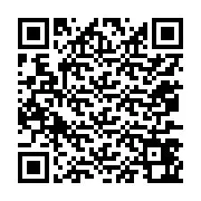 Código QR para número de teléfono +12077462456