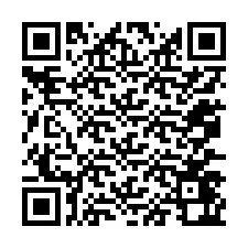 QR-код для номера телефона +12077462773