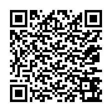 QR код за телефонен номер +12077463489