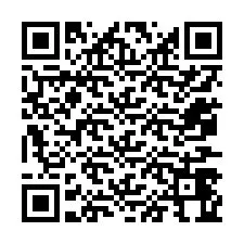 QR Code สำหรับหมายเลขโทรศัพท์ +12077464887