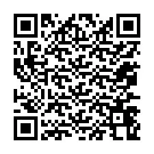 Código QR para número de teléfono +12077468567