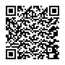 QR код за телефонен номер +12077480334