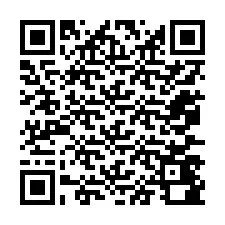 QR код за телефонен номер +12077480337