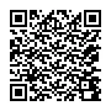 QR Code สำหรับหมายเลขโทรศัพท์ +12077480339