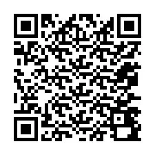 QR код за телефонен номер +12077490367