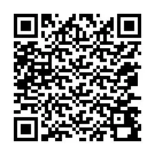 QR-код для номера телефона +12077490368