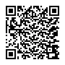 QR Code สำหรับหมายเลขโทรศัพท์ +12077492838