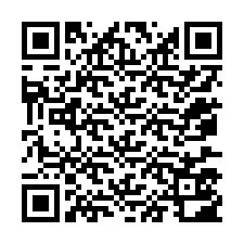 Kode QR untuk nomor Telepon +12077502108