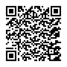 QR kód a telefonszámhoz +12077502109