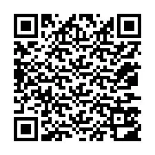 QR Code สำหรับหมายเลขโทรศัพท์ +12077502489