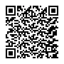 Código QR para número de teléfono +12077505335