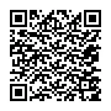 QR-код для номера телефона +12077505337