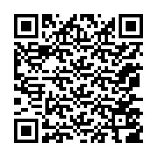 Codice QR per il numero di telefono +12077506765