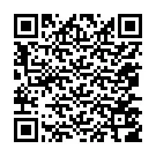 QR-код для номера телефона +12077506766