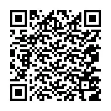 QR-code voor telefoonnummer +12077506772