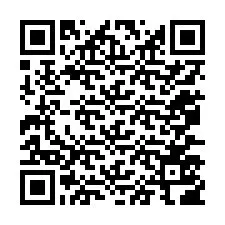 QR код за телефонен номер +12077506776