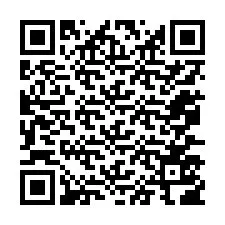 QR-код для номера телефона +12077506777