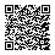 Codice QR per il numero di telefono +12077507853