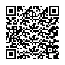 QR Code สำหรับหมายเลขโทรศัพท์ +12077508632