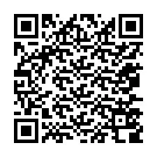 QR-Code für Telefonnummer +12077508636