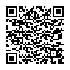 Código QR para número de teléfono +12077509480