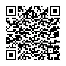 QR-код для номера телефона +12077539408