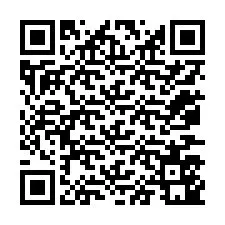 QR-код для номера телефона +12077541589