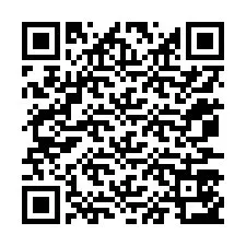 QR код за телефонен номер +12077553890