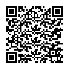 QR код за телефонен номер +12077565182