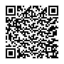 QR kód a telefonszámhoz +12077567384