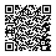 QR-code voor telefoonnummer +12077580762