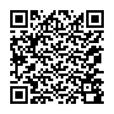 QR-Code für Telefonnummer +12077580770