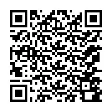 QR-код для номера телефона +12077580771