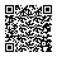 Kode QR untuk nomor Telepon +12077584222