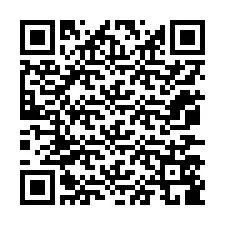 Codice QR per il numero di telefono +12077589285