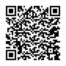 QR-code voor telefoonnummer +12077589287