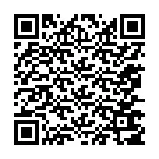 QR Code สำหรับหมายเลขโทรศัพท์ +12077607376