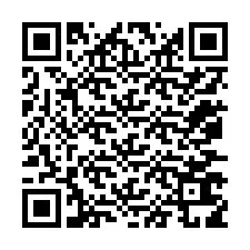 QR kód a telefonszámhoz +12077619399